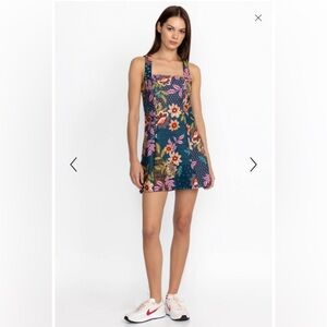 NWT Rare Johnny Was Active Delfino Twist Back Tennis Dress, Size XS